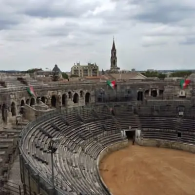 Anfiteatro dall'alto
