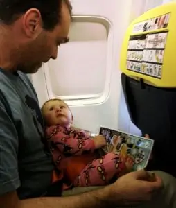 PRIMO VOLO AEREO CON BAMBINI