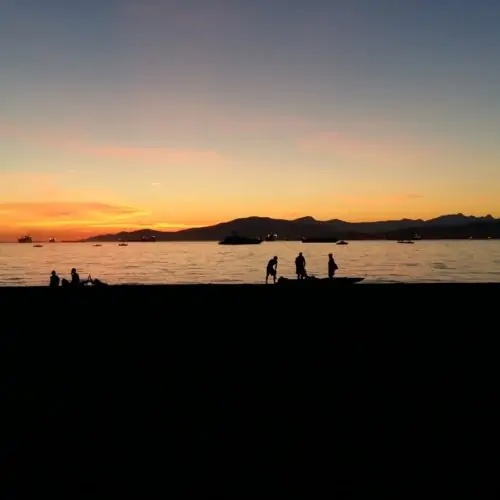 Tramonto a Vancouver