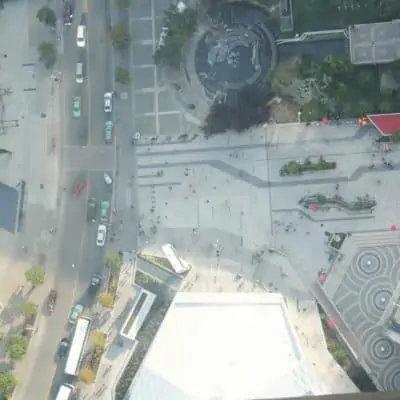 Toronto upside down