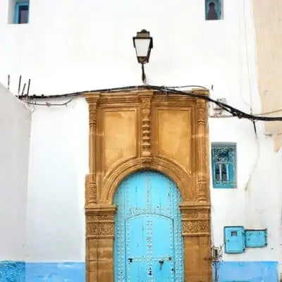 Portoni colorati a Rabat