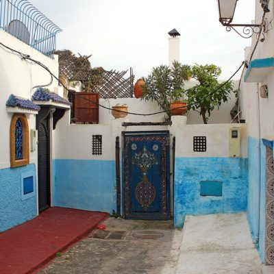Case colorate a Rabat