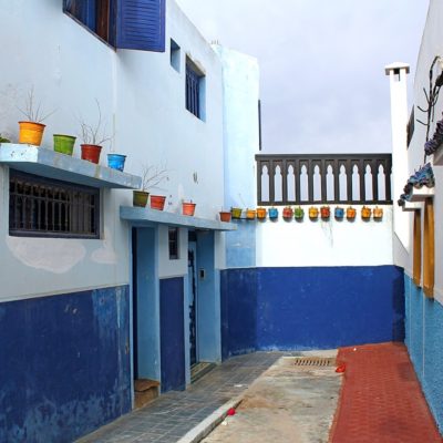 Case colorate a Rabat
