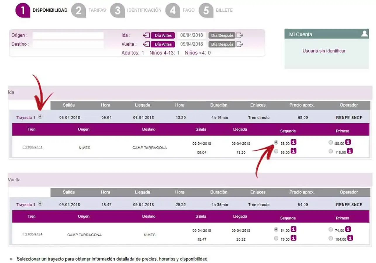 Come prenotare il treno sul sito spagnolo RENFE Come prenotare il treno sul sito spagnolo RENFE e restare sani di mente