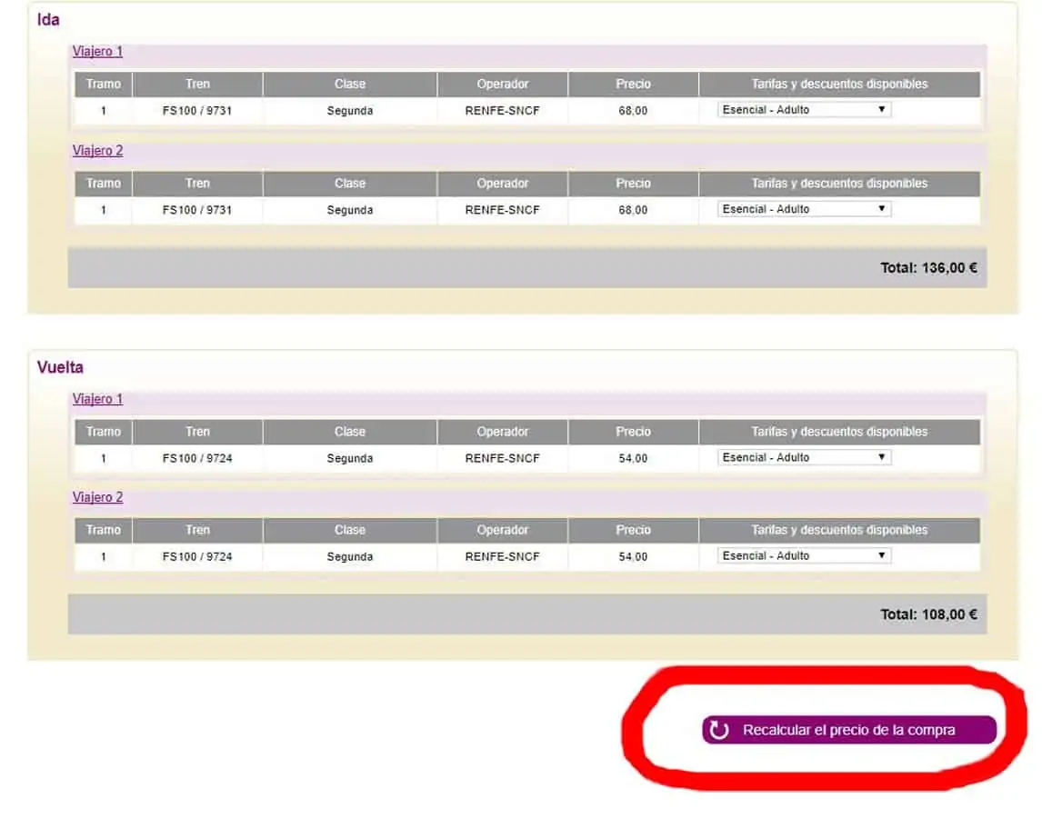 Come prenotare il treno sul sito spagnolo RENFE Come prenotare il treno sul sito spagnolo RENFE e restare sani di mente