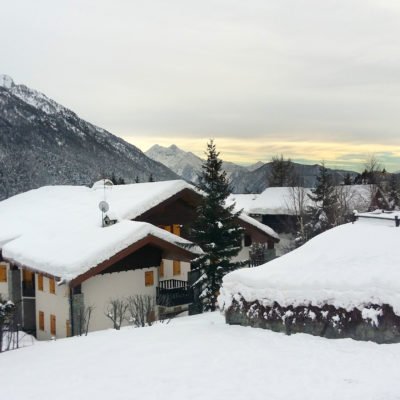 Monterosa e Val d'Ayas con la neve
