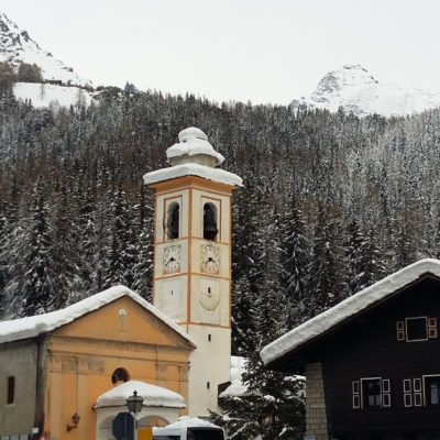Monterosa e Val d'Ayas con la neve
