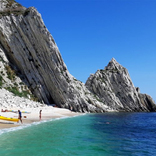 Le spiagge del Conero con bambini