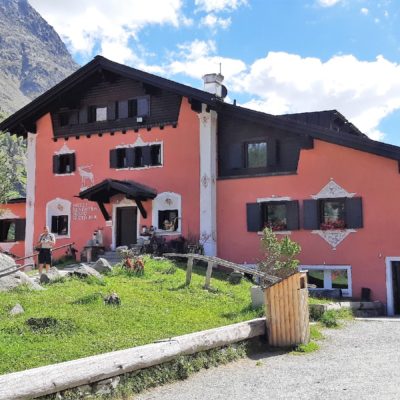 TRENINO ROSSO DEL BERNINA IN ESTATE