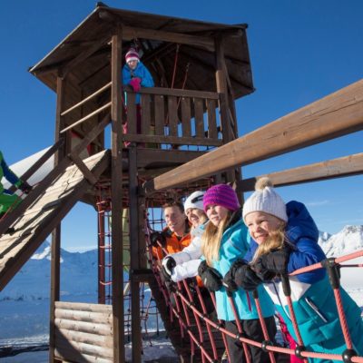 Le aree gioco del trenino rosso del Bernina