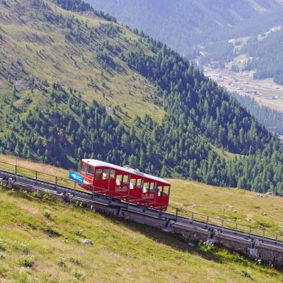 Le aree gioco del trenino rosso del Bernina