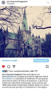 Postale dei fiordi quali fermate fare Trodheneim Nidarus Church