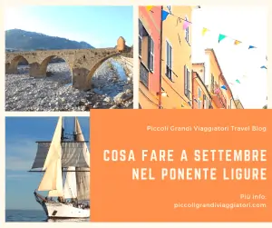 Copertina post Cosa fare a settembre nel Ponente ligure