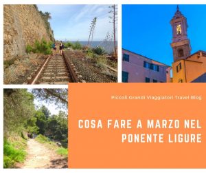 Cosa fare a marzo nel Ponente ligure