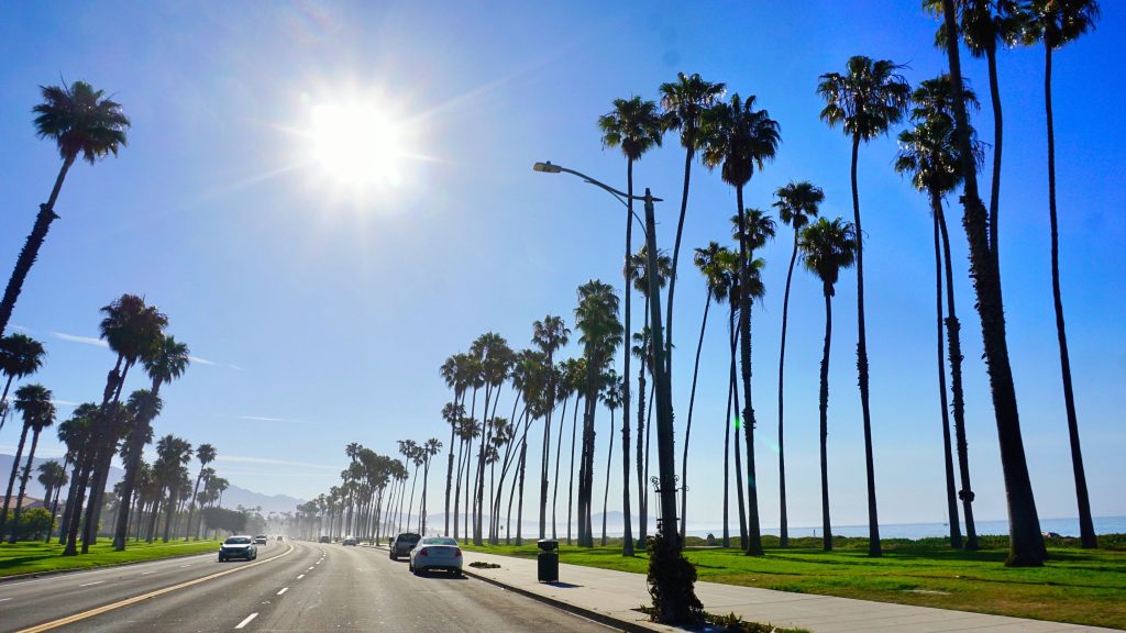PACIFIC COAST ON THE ROAD