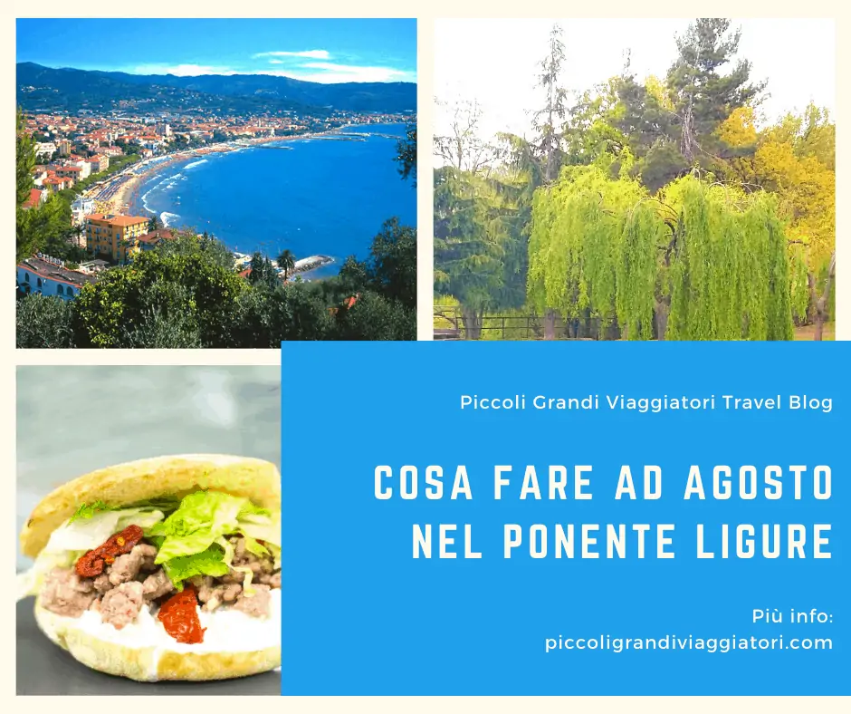 eventi Ponente ligure agosto Copertine eventi ad agosto in Liguria di Ponente