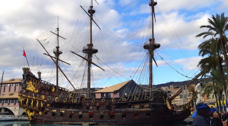 Genova con bambini cose da fare Nave dei Pirati Porto