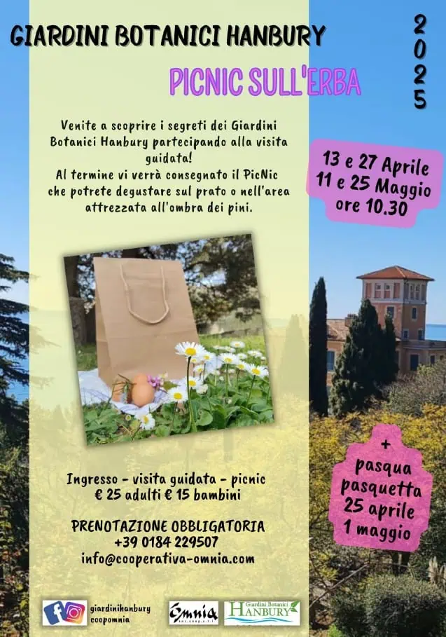 Pic nic Giardini Hanbury